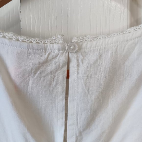 Lot of Two SJS/Knox Rose Women's Sleeveless Tops Blue Floral And White Size L - Picture 12 of 16